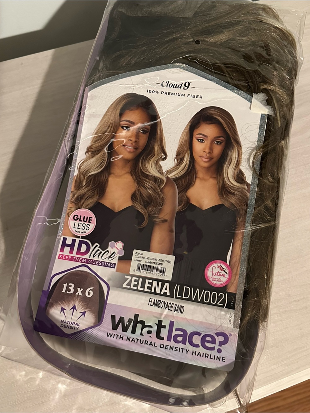 Sensationnel: Cloud 9 Zelena Lace Front Wig - Flamboyage Sand (Brown & Blonde)